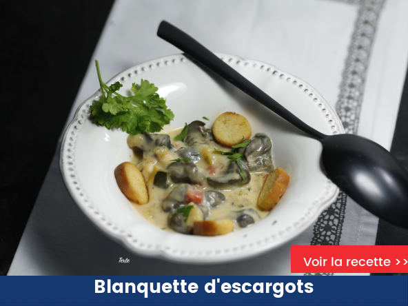Blanquette d'escargots